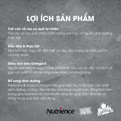 Thức Ăn Cho Mèo Trưởng Thành Nutrience Infusion Bao 5kg - Thịt Gà, Rau Củ Và Trái Cây Tự Nhiên