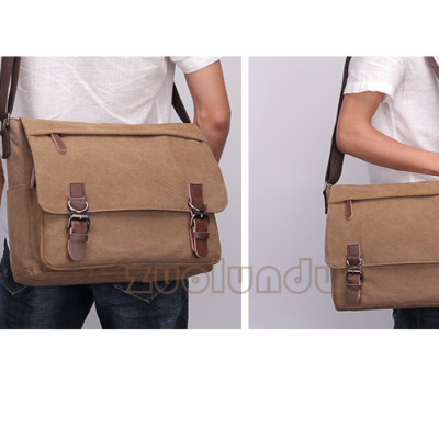 Túi đeo chéo đeo vai nam vải canvas cao cấp phong cách mới