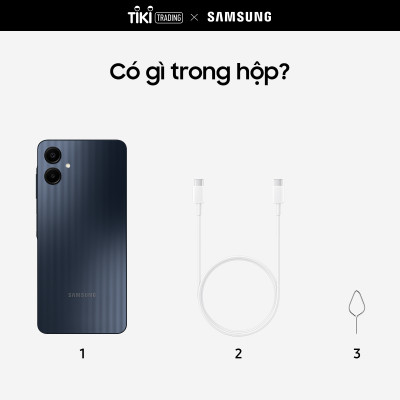 Điện thoại Samsung Galaxy A06 5G (4/128GB), Màn Hình Cực Đại HD+ 6.7”, 5G Kết nối cực nhanh - Hàng chính hãng