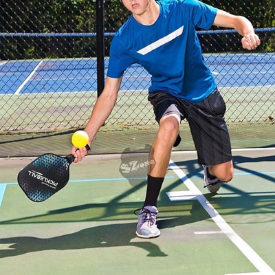 Bóng pickleball chuẩn thi đấu, loại bóng đúc liền khối, 40 lỗ, 26 gram, đường kính 74mm, độ nảy ổn định, độ bền cao