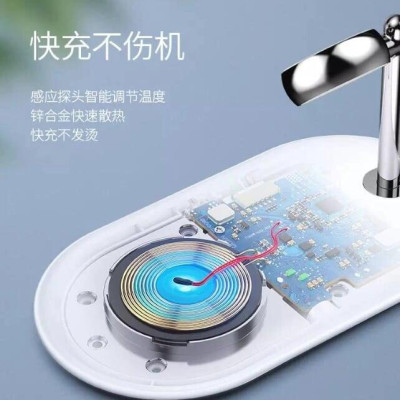 Ugreen UG50535CD178TK 75W màu Trắng sạc không dây Iphone + đồng hồ thông minh iWatch - HÀNG CHÍNH HÃNG