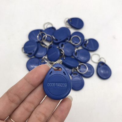 Thẻ Từ RFID Tần Số 125 Khz Dạng Móc Khóa Chip EM4100 - ID sẵn ( Hàng nhập khẩu)