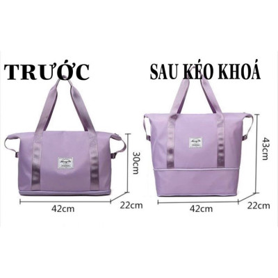 Túi Xách Du Lịch Có Ngăn Để Giày, Tập Gym, Đi Bơi Chống Nước Cao Cấp 2 Tầng , Có Nhiều Ngăn Tiện Dụng - HÀNG CHÍNH HÃNG MINIIN