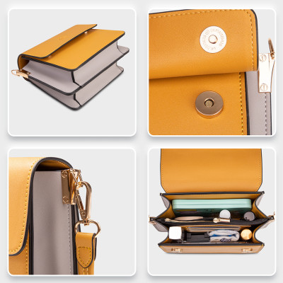 Túi Lata ( Thời trang nữ đi chơi cỡ trung - Túi đeo chéo da HN88 )