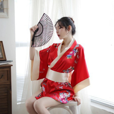 Váy ngủ cosplay lụa phong cách nhật cao cấp Q41 - Đầm ngủ nữ cosplay sexy gợi cảm - Đồ ngủ cosplay - Đồ ngủ nữ mạc nhà