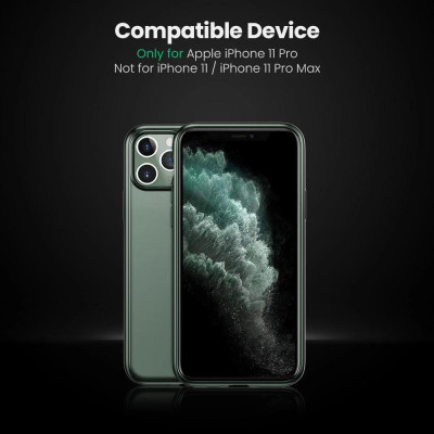 Ugreen UG80471LP268TK iPhone 11 Pro Max ốp lưng trong suốt viền xanh chống va đập - HÀNG CHÍNH HÃNG
