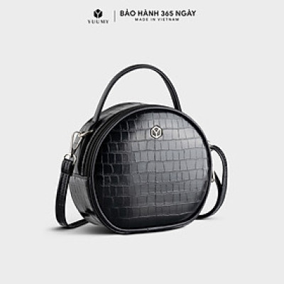 Túi Yuumy ( Thời trang nữ dáng tròn cá tính - Túi đeo chéo da Seasand YN217 )