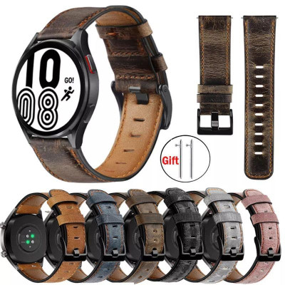 Dây da đồng hồ 20mm dành cho Samsung galaxy watch 5 Serie
