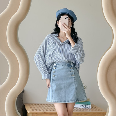 Áo sơ mi mùa hè kiểu dáng thanh lịch, trẻ trung Asley Miều Est.2013