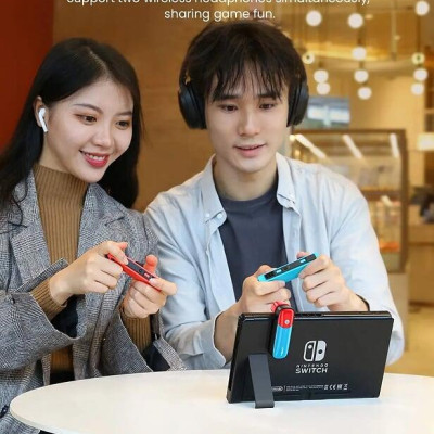 Ugreen UG80188CM324TK Bluetooth 5.0 bộ phát bt jack 3.5mm Audio hỗ trợ chuẩn APTX Low Latency cho Nintendo Switch - Lite. PS4. PC - HÀNG CHÍNH HÃNG