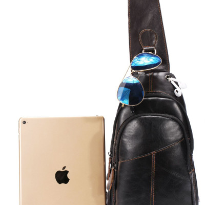 Túi đeo chéo nam DA BÒ THẬT – BEE GEE DCN9333