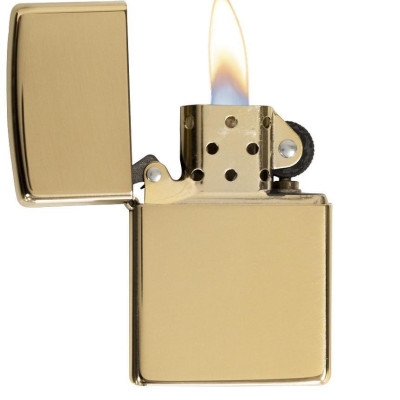 Bật Lửa Zippo High Polished Brass 254B