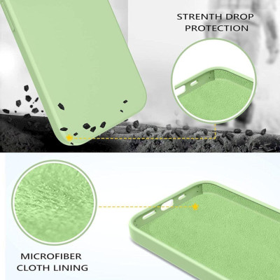 Ugreen UG90255LP544TK 6.1 inch màu xanh lục Ốp Lưng dành cho cho iPhone 13 bằng Silicone - HÀNG CHÍNH HÃNG