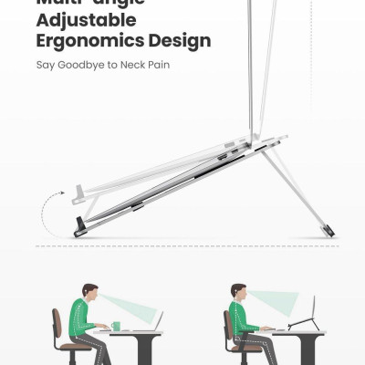 Ugreen UG80702LP309TK Màu Bạc Giá đỡ máy tính xách tay - HÀNG CHÍNH HÃNG