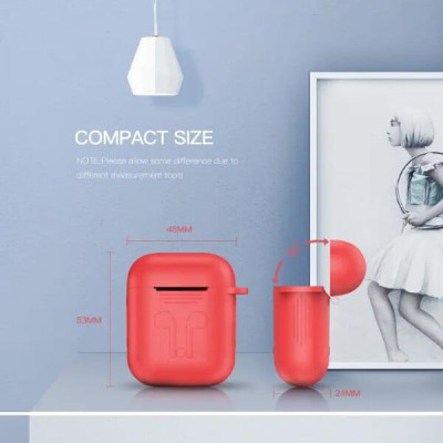Ugreen UG50892LP170TK Màu Đỏ Hộp bảo vệ Silicone cho Airpods - HÀNG CHÍNH HÃNG
