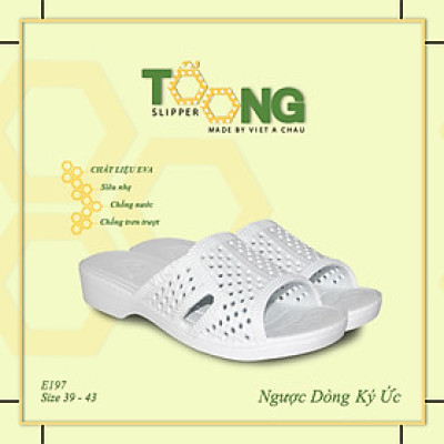 Dép tổ ong TRẮNG nhựa EVA siêu bền, siêu nhẹ, chống trơn trượt, đế dày (FORM LỚN ĐẶT LÙI 1-2 SIZE) Dép Nam Nữ Nhiều Màu Sắc