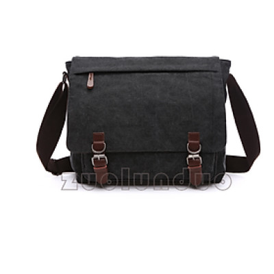 Túi đeo chéo đeo vai nam vải canvas cao cấp phong cách mới