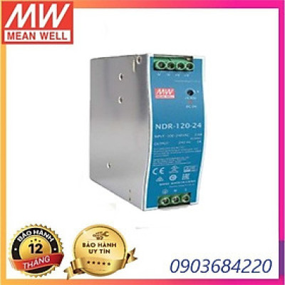 Nguồn Meanwell NDR-120-24Hàng nhập khẩu