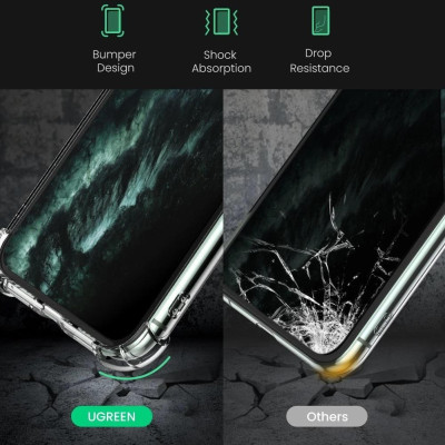 Ugreen UG70997LP257TK iPhone 11 Pro 5.8 inch ốp lưng trong suốt chống va đập - HÀNG CHÍNH HÃNG