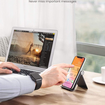 Ugreen UG80628LP106TK Màu Đen Giá đỡ điện thoại để bàn - HÀNG CHÍNH HÃNG