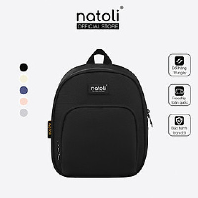 Balo thời trang mini chính hãng NATOLI BST Sweetie Pie Backpack chất vải canvas  basic cao cấp 