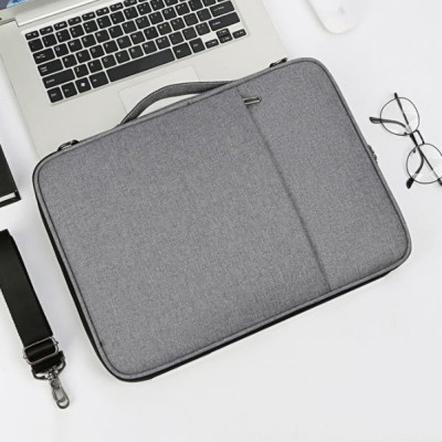 Túi xách, cặp xách chống sốc cho laptop, macbook, surface có dây đeo, siêu chống nước