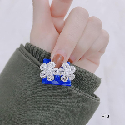 Bông tai bạc thời trang gắn trai nuôi cao cấp chất liệu bằng bạc s925 SA0097