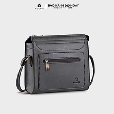 Túi Yuumy ( Thời trang nữ vân nhám cá tính size 21 - Túi đeo chéo da Bergen YN242 )