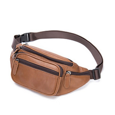 Túi đeo chéo nam DA BÒ THẬT phong cách mới  - BEE GEE DCN9209