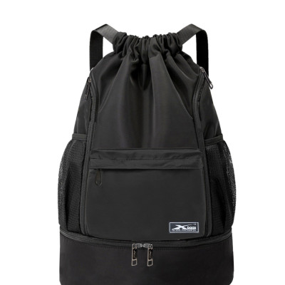 Balo dây rút thể thao đen Xbags Wisdom Xb 6004, Chất liệu chống thấm nước hiệu quả