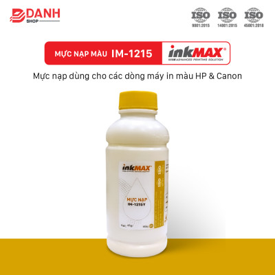 Mưc nạp LASER MÀU cho máy HP Color Laser CP 1215/1515/1518/1525/ CM 1300... Canon LBP 5050... ( inkMAX IM-1215 )