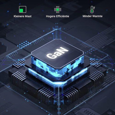 Ugreen UG40914CD271TK 200W cáp nguồn dài 2M chuẩn cắm EU Màu Xám Bộ sạc nhanh có 4 cổng USB-C và 2 cổng USB-A - HÀNG CHÍNH HÃNG