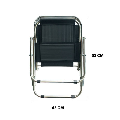 Ghế Câu Cá Mini Địa Hình Vải Dù Khung Inox Gấp Gọn Để Du Lịch Dã Ngoại Cắm Trại Camping Ngoài Trời, Cafe Trà Chanh