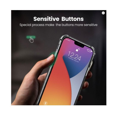 Ugreen UG30379LP459TK IPHONE 12 mini 4.5inch Ốp Điện Thoại Bằng Cao Su PU Mềm Chống Sốc - HÀNG CHÍNH HÃNG