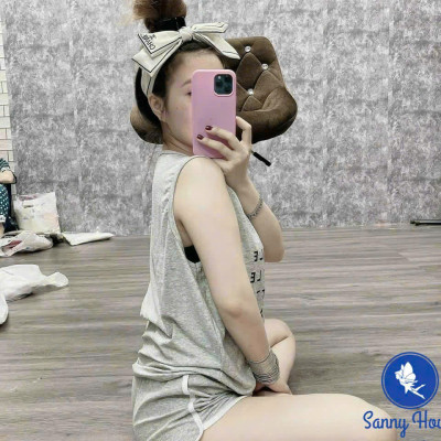 Bộ Đồ Thun Cotton 3 Món Năng Động