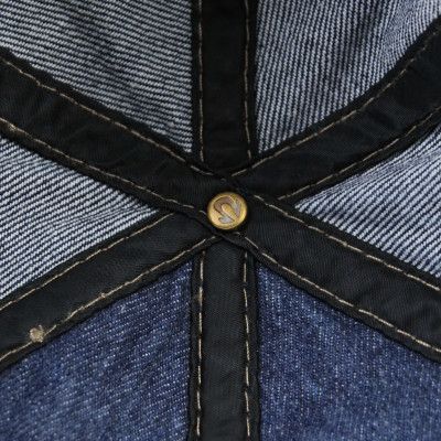 Nón nam, mũ lưỡi trai Ông Địa 79 phối vải jeans form đẹp thời trang đường phố