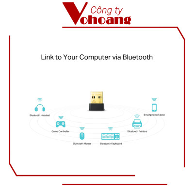 (Giá Huỷ Diệt) Thiết Bị Chuyển Đổi USB Wi-Fi Nhỏ Gọn TP-Link Archer T2UB Nano Chuẩn Bluetooth 4.2 Tốc Độ Cao AC600 - Hàng Chính Hãng
