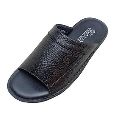 Dép Nam Quai Ngang HÀ NAM Da Bò Thật Cao Cấp DN220