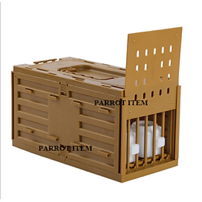 1 lồng vận chuyển dạng hộp 21*10*11 dùng cho các dòng chim, vẹt nhỏ