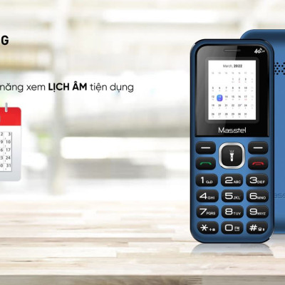 Điện thoại Masstel Izi S1 4G (LTE) Gọi HD Call - Hàng chính hãng