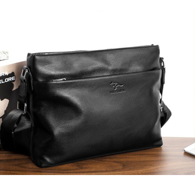 Túi đeo chéo nam DA BÒ THẬT - BEE GEE DCN9411