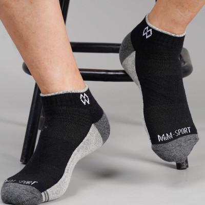 Combo 3 Đôi Tất Vớ Thể Thao, Vớ Đá Banh, Vớ Chạy Bộ Cổ Ngắn, Sợi Cotton Cao Cấp Chống Hôi Chân, Chống Phồng Rộp Chân, Chống Trượt Co Giãn 4 Chiều Mrm Manlywear - MM