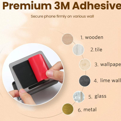 Ugreen UG70584LP193TK Màu Xám Giá Đỡ Điện Thoại Máy Tính Bảng Gắn Tường Tiện Dụng - HÀNG CHÍNH HÃNG