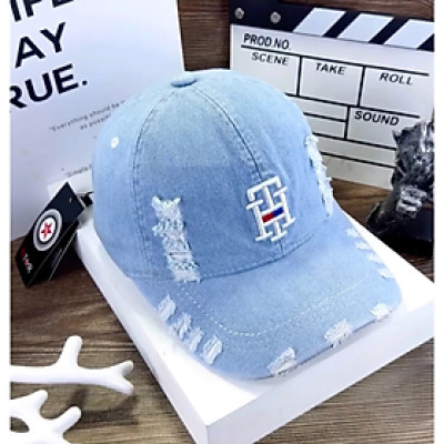 Nón kết, mũ lưỡi trai TH phối vải jeans form đẹp thời trang đường phố