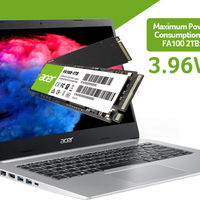 Ổ cứng SSD Acer FA100 M2 NVMe PCIe Gen3 128GB - 2TB - Hàng chính hãng