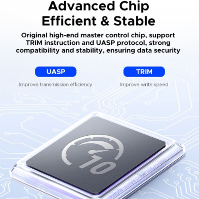 Hộp đựng ổ cứng SSD ORICO M.2 NVME TypeC - Tốc độ 10Gbps ORICO AXM2-G2-V1-GY-BP - Hàng Chính Hãng