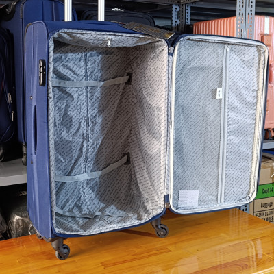 Vali vải 3 size 20 inch, 24 inch, 28 inch Với Khóa Kéo Mở Rộng 3cm Thẻ Tên Phía Sau