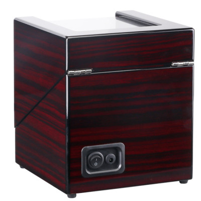 Hộp Xoay Đồng Hồ Cơ SAIKE SAIKE S771 Hộp 2 Xoay Vỏ Gỗ Màu Nâu