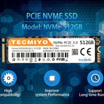 Ổ cứng SSD Tecmiyo NVME PCIE 3.0 - Hàng chính hãng