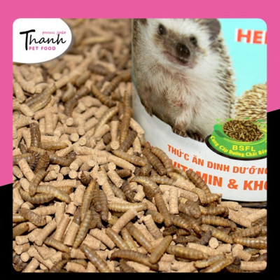 Thức ăn Nhím Kiểng của nhãn GREENABC – Cung cấp đầy đủ protein - canxi - lipid thơm ngon kích thích khứu giác, ăn ngon – Hộp 280g